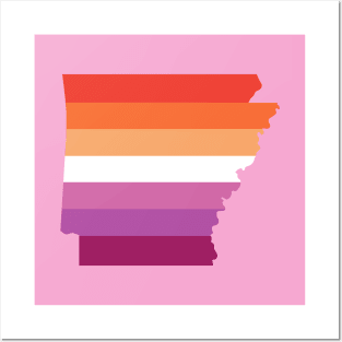 Arkansas Lesbian Pride Posters and Art